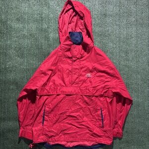 Vintage 1999 US OPEN Red Windbreaker Jacket Size Large